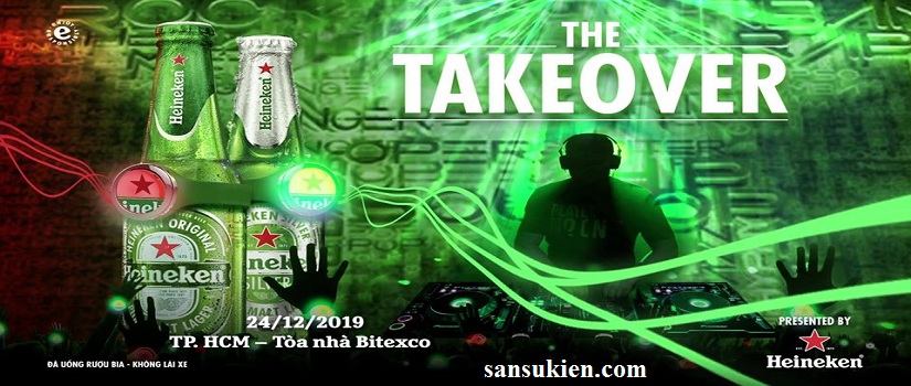 The Takeover 2019 – Chuỗi sự kiện âm nhạc Heineken miễn phí