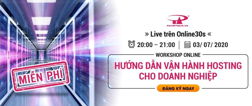 WORKSHOP ONLINE | HƯỚNG DẪN VẬN HÀNH WEBSITE CHO DOANH NGHIỆP