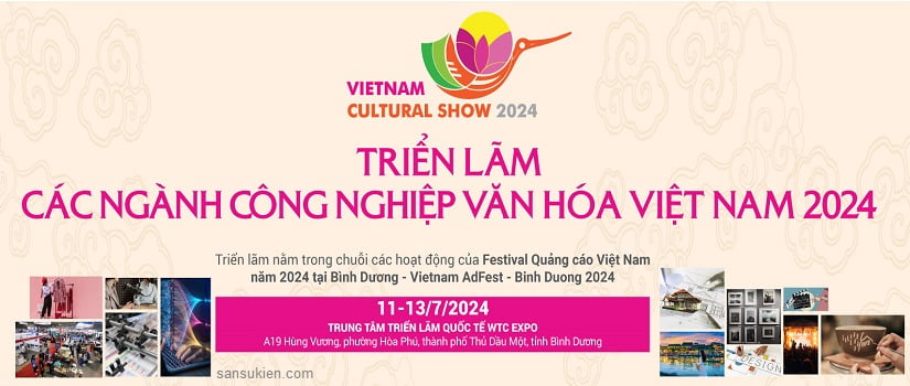 Vietnam Cultural Show 2024 – Triển lãm các ngành Công nghiệp Văn hóa Việt Nam