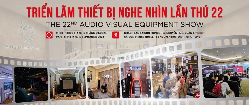 AV SHOW HCM 2024 – Triển Lãm Thiết Bị Nghe Nhìn tại TP. HCM