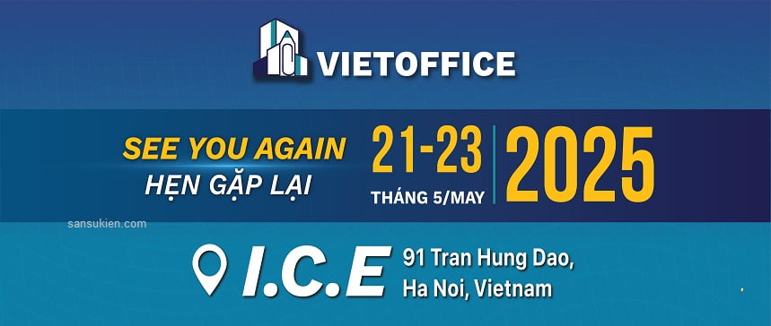 VIETOFFICE 2025 – Triển lãm Quốc tế về Giải pháp văn phòng thông minh, Thiết bị, Máy và Văn phòng phẩm