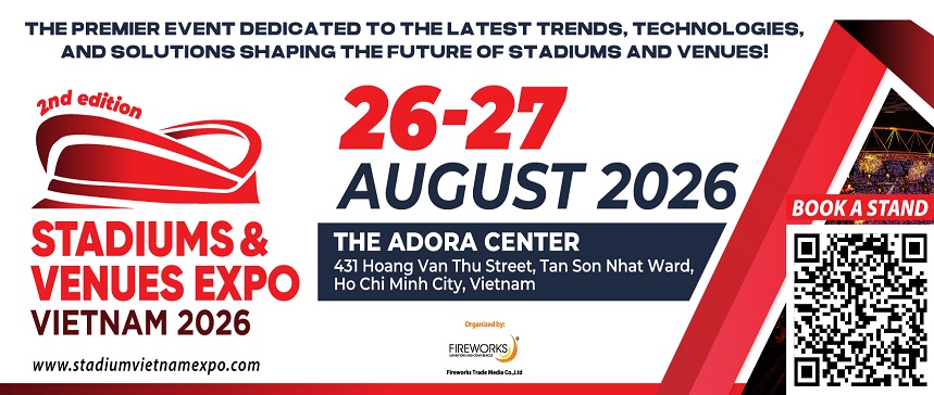 STAVEX 2026 – Triển lãm Thiết bị Sân vận động, Nhà thi đấu Việt Nam