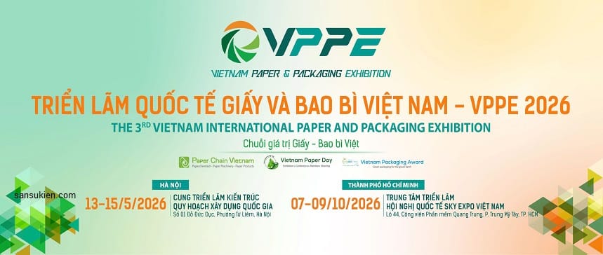VPPE HCM 2026 – Triển lãm quốc tế Giấy và Bao bì tại TP. HCM