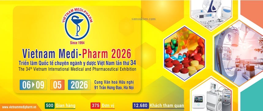 VIETNAM MEDI-PHARM 2026 – Triển lãm Quốc tế chuyên ngành Y Dược