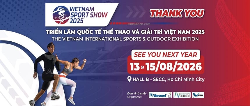 VIETNAM SPORT SHOW 2026 – Triển lãm Quốc tế Thể thao & Giải trí ngoài trời Việt Nam