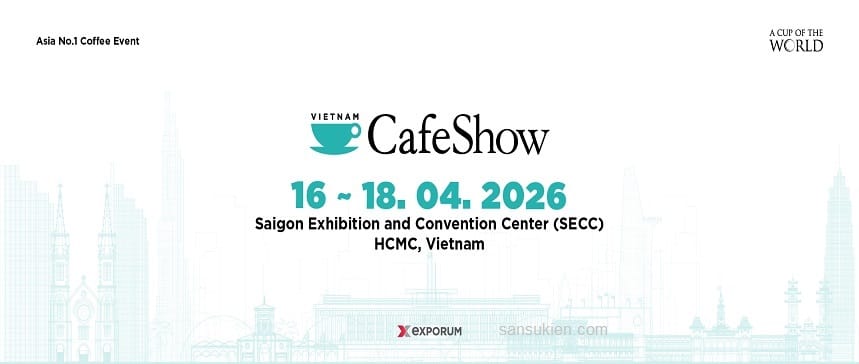 CAFE SHOW HCM 2026 – Triển lãm Quốc tế Cà Phê tại TP. Hồ Chí Minh