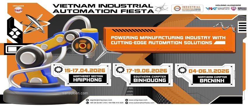 VIAF 2026 – Triển Lãm Tự Động Hóa Công Nghiệp Việt Nam