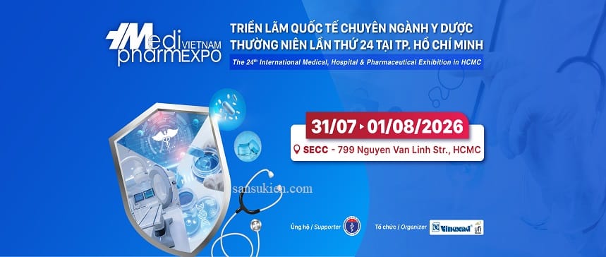 VIETNAM MEDI-PHARM EXPO HCM 2026 – Triển lãm Quốc tế chuyên ngành Y Dược tại TP. HCM