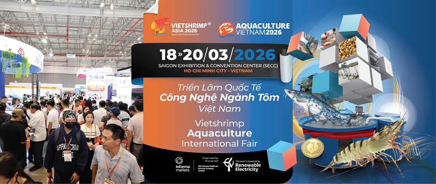 VIETSHRIMP 2026 – Triển Lãm Quốc Tế Công Nghệ Ngành Tôm Việt Nam